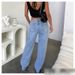 High-Waisted Straight Leg Jeans For Women - Vintage Stretch Denim Pants In 5 Colors (XS-6XL)_mkmklike.com
