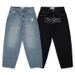 Men's Clothing Street Baggy Casual Jeans Men Retro Hip Hop Embroidery Trendy Fashion High Waist Jeans_mkmklike.com