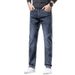 Loom High-End Trendy Jeans For Men Winter New Fashion Slim Fit Versatile Stretch Casual Long Pants_mkmklike.com