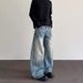 American High Street Cleanfit Vintage Selvedge Scimitar Jeans For Men 2025 Spring Straight Leg Flared Long Pants_mkmklike.com