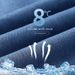 Plus Size Tencel Jeans For Women Summer Loose High Waist Washed Draped Thin Casual Wide Leg Straight Pants_mkmklike.com