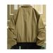 M-XL Spring And Autumn Vintage Japanese Style Men's Casual Turn-down Collar Jacket Korean Version Loose Fit Versatile_mkmklike.com