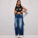 Women's Clothing New Denim Fashion Bag Slit Long Skirt Source_mkmklike.com