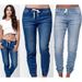 Slim-fit Rubber Band, Rubber Band, Casual Foot Mouth, Women's Small Feet, Jeans, Women's European And American Elastic Cross-border Youth Waist_mkmklike.com