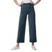 Women's Clothing Loose Straight Wide Leg Nine Point Trousers Jeans_mkmklike.com