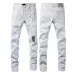 Mens Fashion Designer Jeans Casual Distressed Ripped Bikers Womens Denim Cargo For Men Black Pants Y_mkmklike.com