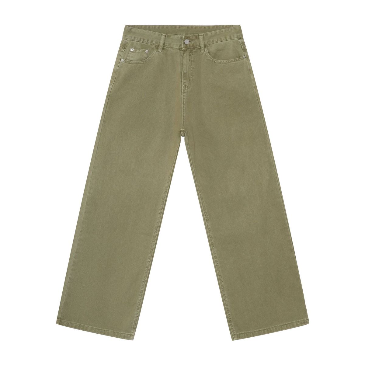 Men's Clothing Multi Color Colored Jeans Men's Trendy Brand Loose Wide Leg Straight Pants Simple And Versatile Trousers_mkmklike.com