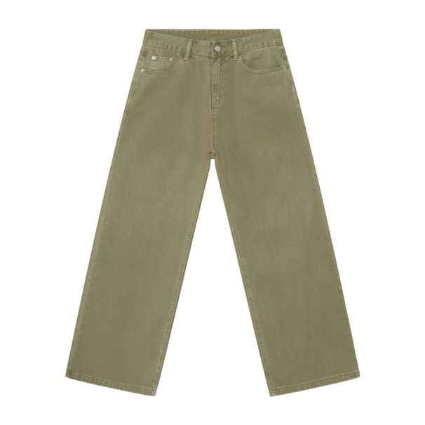 Men's Clothing Multi Color Colored Jeans Men's Trendy Brand Loose Wide Leg Straight Pants Simple And Versatile Trousers_mkmklike.com