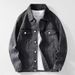 Pulse Pulse European And American INS Fashionable Retro High-Waisted Denim For Men 2023 New Slim Fit Slimming Short Jacket Trendy_mkmklike.com