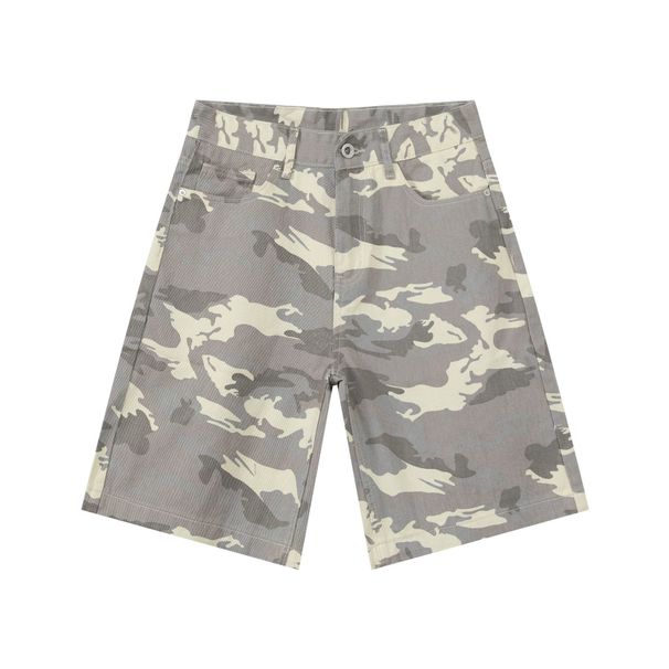 Men's Clothing Summer New Camouflage Men's Shorts Casual Pants Trendy Fashion Workwear Beach Shorts_mkmklike.com