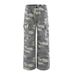 American High Street Camouflage Wide-Leg Cargo Jeans Trendy Loose Straight Pants Men's Design Sense Pleated_mkmklike.com