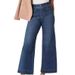 Women's Clothing Straight Wide Leg Jeans Many Large Pockets Jeans_mkmklike.com
