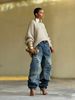 Women's Clothing Women's Ripped Patchwork Washed Jeans Jeans Multi Pocket Denim Clothing For Formal & Casual For Women_mkmklike.com