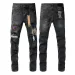 Straight Baggy Pants Black Blue White Men's Daily Casual Wear Ksubis Womens Designer High Quality Fashion Hole Jeans For_mkmklike.com