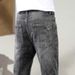 Large Size Men's Spring And Summer Thin Three-dimensional Printing Jeans Men's Retro Slim-fit Elastic Jeans Cross-border Large Size Pants_mkmklike.com