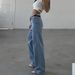 Women's Classic Fit Stretch Denim Jeans – High Waist Comfortable Jeans For Everyday Wear (Sizes 25-32, Blue)_mkmklike.com