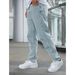Men's Slim Fit Stretch Jeans Light Blue Casual Straight Leg Trousers Midweight Softener Machine Washable_mkmklike.com