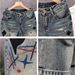 Men's Clothing Street Washed Distressed Fashion Jeans For Men Spring And Autumn Straight Loose \High Street Vibe Style Long Pants_mkmklike.com