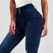 High Waisted Stretchy Denim Skinny Jeans Multi Pleat Hip Lifting Casual Fashion Cotton Blend Spring/Autumn Collection_mkmklike.com