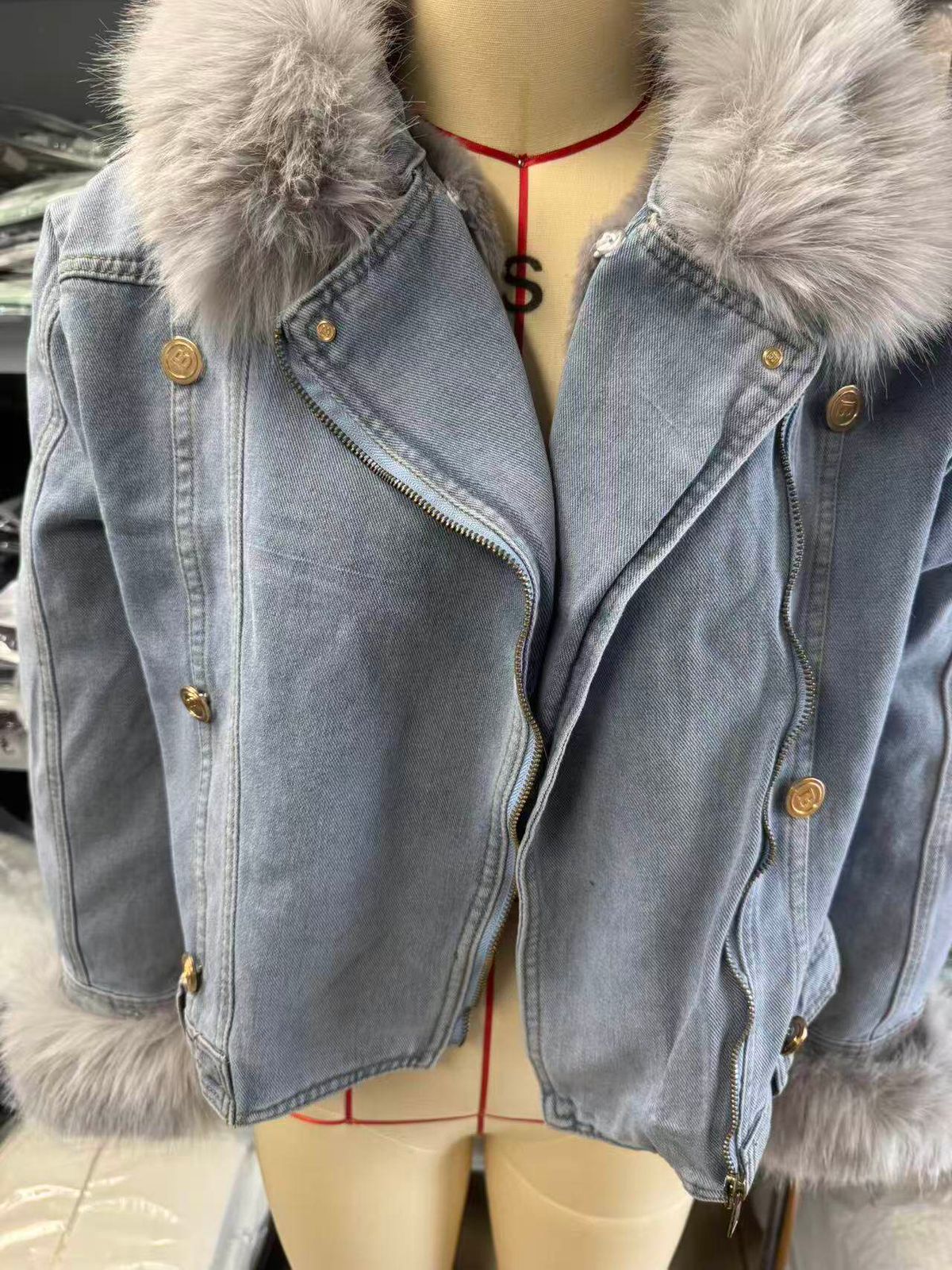Women's Clothing New Temperament Buttoned Irregular Waist Short Sleeved Pink Shirt Small Suit_mkmklike.com