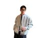 High-Quality Design Fashion Versatile Trendy Simple Inner Two-Piece Men's Short Loose Flight Jacket_mkmklike.com