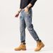 Men's Slim Fit Stretch Jeans High Street Style Distressed Washed Skinny Denim Pants For Casual Wear_mkmklike.com