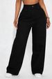 Women's Clothing Retro Loose Scimitar Wide Leg Straight Jeans_mkmklike.com