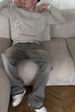 Men's Washed Retro Colored Distressed Slim Fit Stretch Denim Jeans Youth Street Style Individualistic Skinny Jeans_mkmklike.com