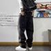 Men's Clothing Plus Size Loose Straight Leg Jeans Trendy Young Men's Casual Pants Personalized Washed Long Denim For Spring Autumn_mkmklike.com
