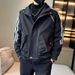 High-End Wokwea Men Sping And Autumn Tendy Band Fashion Cool Stiped Top 2024 New Men's Jacket With Tun-Down_mkmklike.com