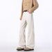 Retro Men's Jeans, Loose Fit, Embroidered Buttonholes, Straight Leg, Slightly Flared, Casual Pants_mkmklike.com
