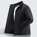 Spring New Soft Shell Jacket, Long Pants, Fleece Stand-up Collar Autumn And Winter Casual Men's Clothing_mkmklike.com