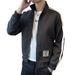 Color-Block Baseball Korean Style Trendy Men's Casual Coat 2024 New Spring And Autumn Fashion Brand Patchwork Jacket_mkmklike.com