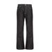 Men's Clothing Original Ounce Men's Versatile Flared Jeans Commuter Essentials Embroidered Leather Trousers Cleanfit For Men And Women_mkmklike.com