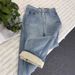 Fleece-Lined Straight Leg Jeans For Women – High Waist | Light Blue | Winter Warmth | Relaxed Fit | S-2XL_mkmklike.com