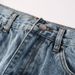 Men's Clothing Men's Fashion Flared Jeans - Retro Denim Pants With Patchwork Details, Comfortable Cotton Fit For Casual & Streetwear_mkmklike.com