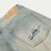 American Heavy Washed Vintage Ripped Knee Jeans Flared Street Style Loose Men's Casual Long Pants_mkmklike.com
