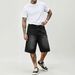 Summer Men's Wide Leg Straight Leg Comfortable Commuter Shorts Fashion_mkmklike.com
