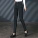 Petite Women's Black High-waisted Jeans, 2026 Spring New Style, Versatile Slim-fit Skinny Pencil Pants_mkmklike.com
