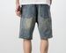 Men's Clothing Fashionable Casual Retro Ripped Denim Shorts Men's Loose Distressed Trendy Versatile Handsome Shorts_mkmklike.com