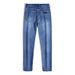 Suitable For All Seasons Suitable For All Seasons Autumn Winter New Men's Jeans High-end Brand Business Slim Fit Youth Long Pants_mkmklike.com