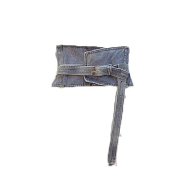 Women's Hooded Drawstring Slim Top Denim Skirt Two-piece Trendy Set_mkmklike.com