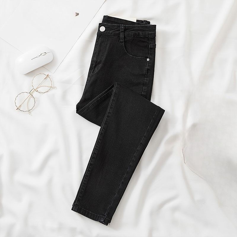 High-Waisted Skinny Jeans – Slim Fit Stretch Denim Pants For Women, Chic & Versatile_mkmklike.com