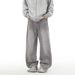 "Men's Vintage Washed Wide Leg Jeans – High Street Retro Straight Fit Denim Pants (Relaxed Silhouette,Unisex Streetwear Staple)"_mkmklike.com