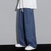 2025 Regular Wide-leg Jeans Men's Autumn And Winter New Straight-leg Pants Boys' Teen Trendy Brand Casual Long Pants_mkmklike.com