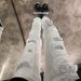 BOY New Trendy Brand Rhinestone Washed Ripped Jeans Men's Slim Fit Stretch High Street Cool Casual Versatile Skinny Pants_mkmklike.com