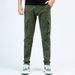 In Stock European And American Casual Cargo Side Multi-Pocket Slim Fit Jeans Men's New Style_mkmklike.com
