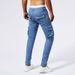 Special Edition New Elastic Small Foot Men's Youth Popular Casual Slim Fit Cowboy Pants Men_mkmklike.com