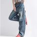 "Deconstructed Lightweight Jeans For Men & Women – Loose Straight-Leg Wide Pants | Summer 2025 Trendy Streetwear"_mkmklike.com