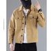 Fashion Jacket For Men In Spring Autumn, Korean Version, Loose And Trendy Brand, Versatile Workwear Jacket, Plus Size,_mkmklike.com